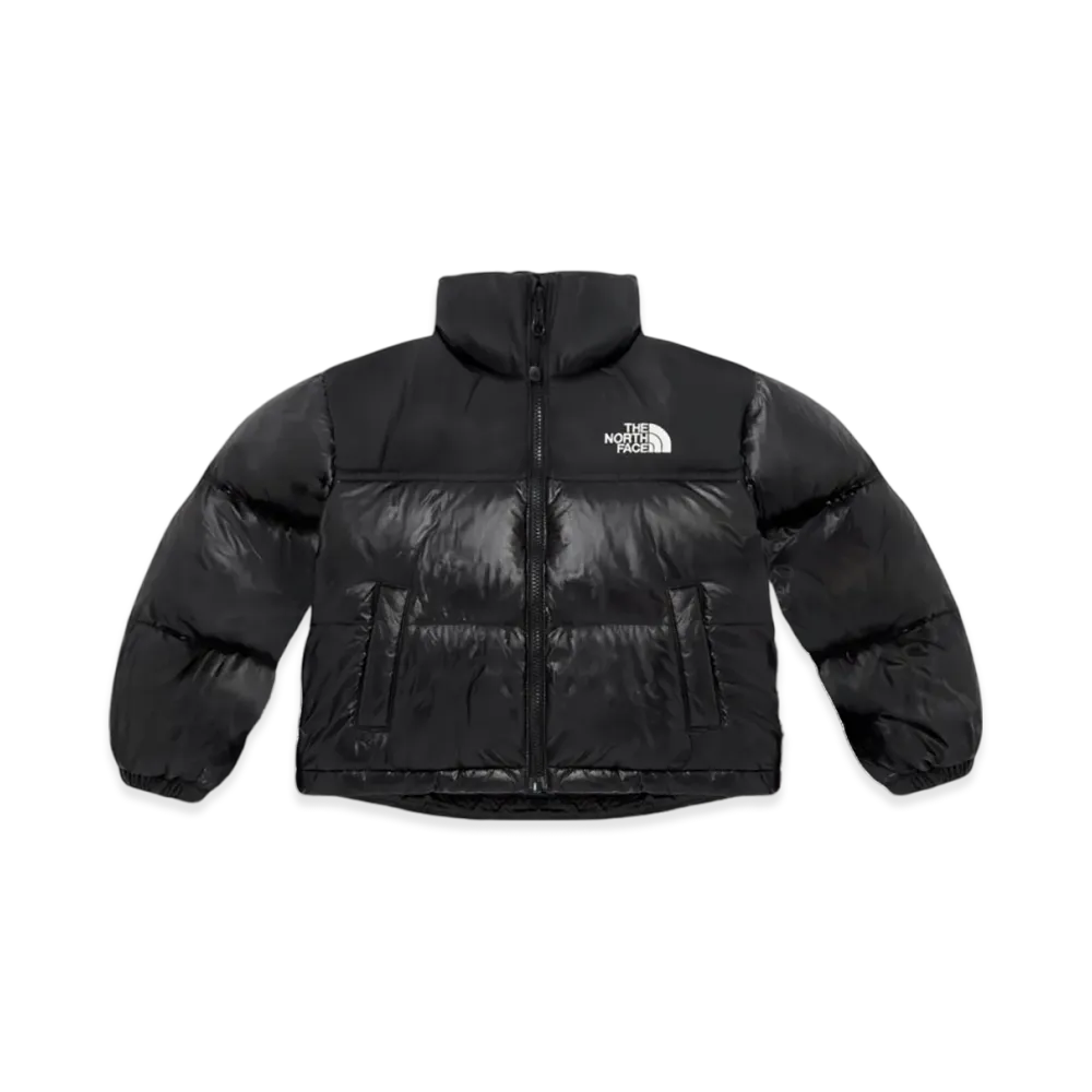 The North Face 1996 Eco Nuptse Down Jacket (Kids) "Real Black"