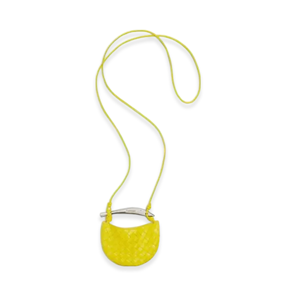 Bottega Veneta Miniature Sardine "Sulfur"