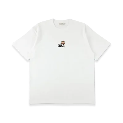 WIND AND SEA x Monchhichi Pair Tee "White"