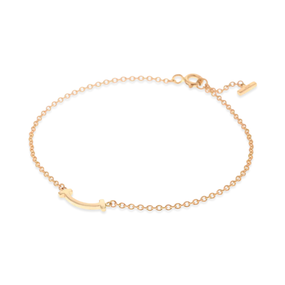 Tiffany & Co. Tiffany T Smile Mini Bracelet "18K Rose Gold"