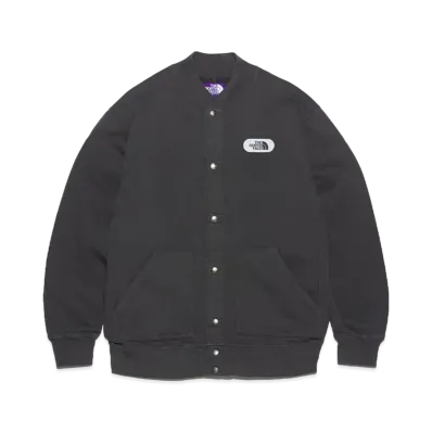 The North Face PURPLE LABEL 11oz Snap Cardigan "Charcoal"