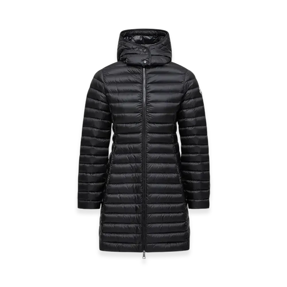 MONCLER Igelong Hooded Long Down Jacket "Black"