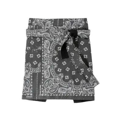 sacai x Ghetto Gastro Apron "Black"