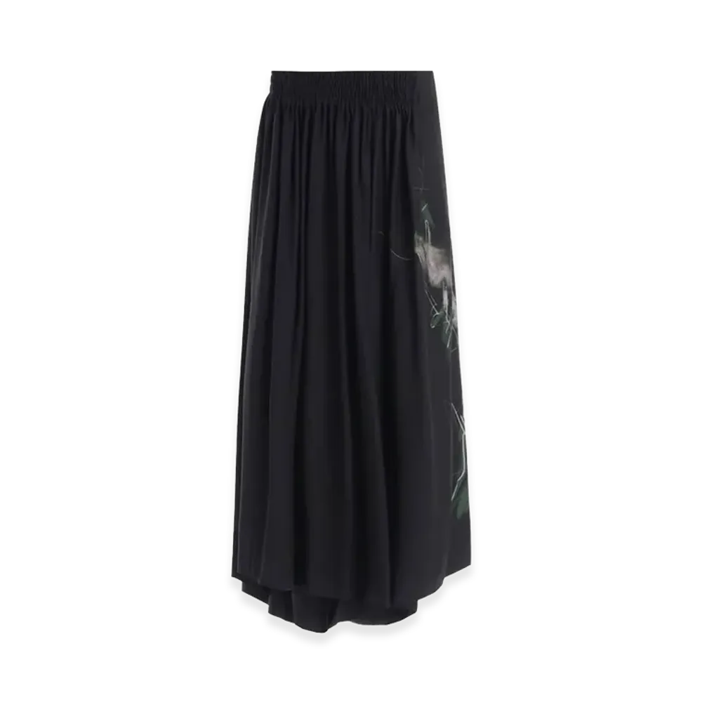 Y's CU/Dungaree Twill Gathered Pants "Black"