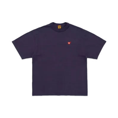 HUMAN MADE Heart Badge T-Shirt "Navy"