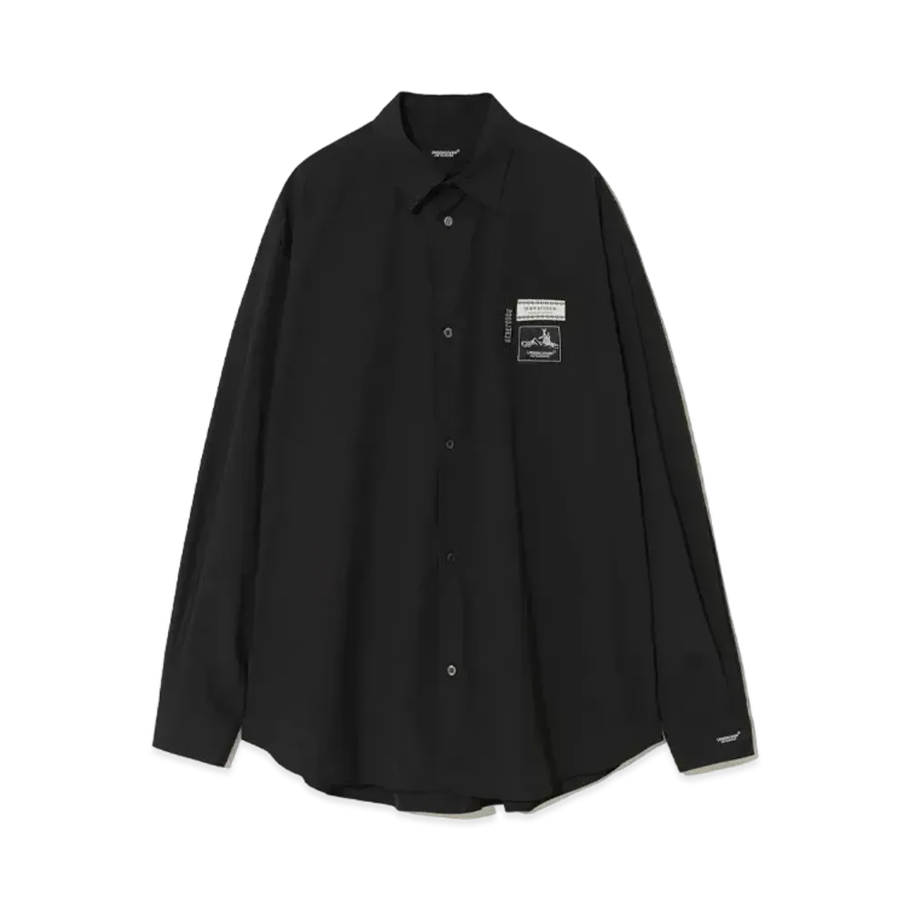 UNDERCOVER Coolmax® Broad Shirt "Black"