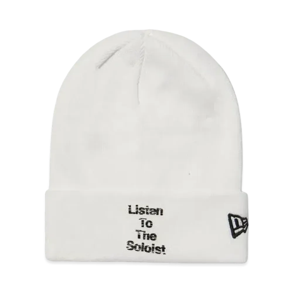 NEW ERA x TAKAHIROMIYASHITATheSoloist. Basic Cuff Knit "White"