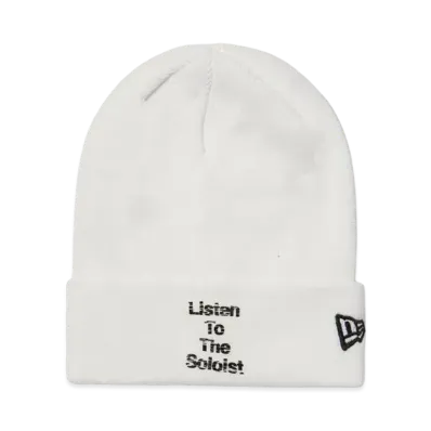 NEW ERA x TAKAHIROMIYASHITATheSoloist. Basic Cuff Knit "White"