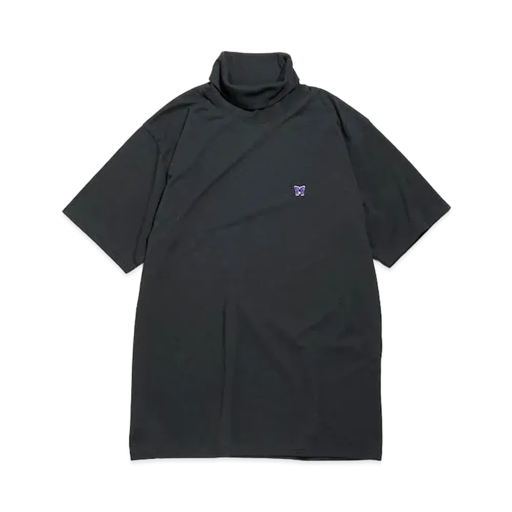 Needles S/S TURTLE NECK TEE - POLY JERSEY "Black"