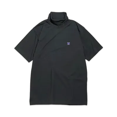 Needles S/S TURTLE NECK TEE - POLY JERSEY "Black"