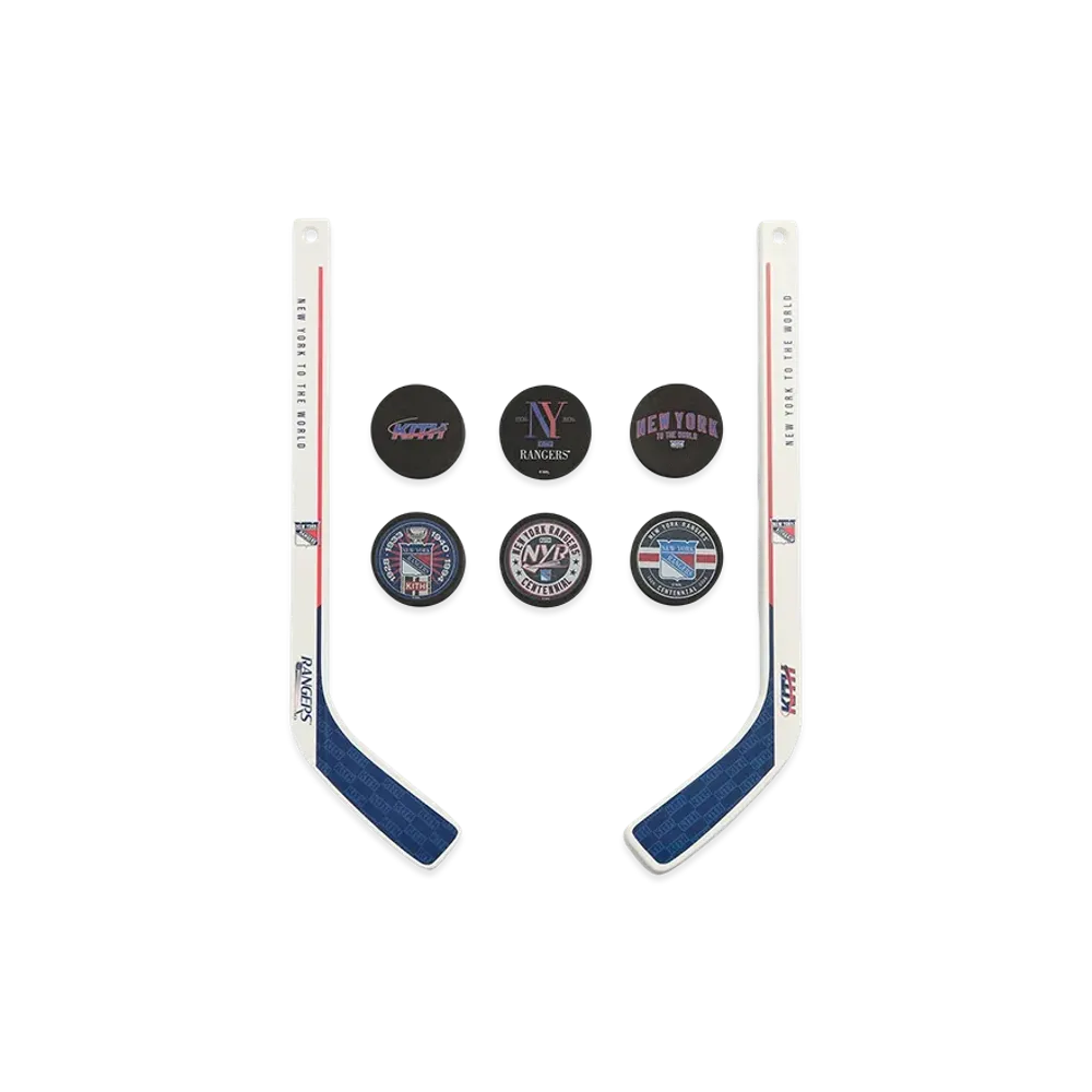 Kith x Inglasco x The New York Rangers 8-Pack Action Set "Multi"