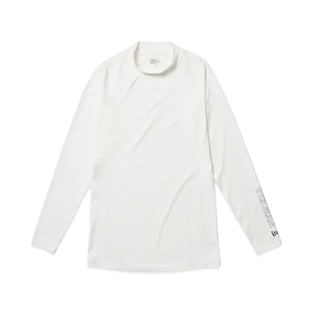 NEW ERA Golf Long Sleeve Mid-Neck Undershirt "White"