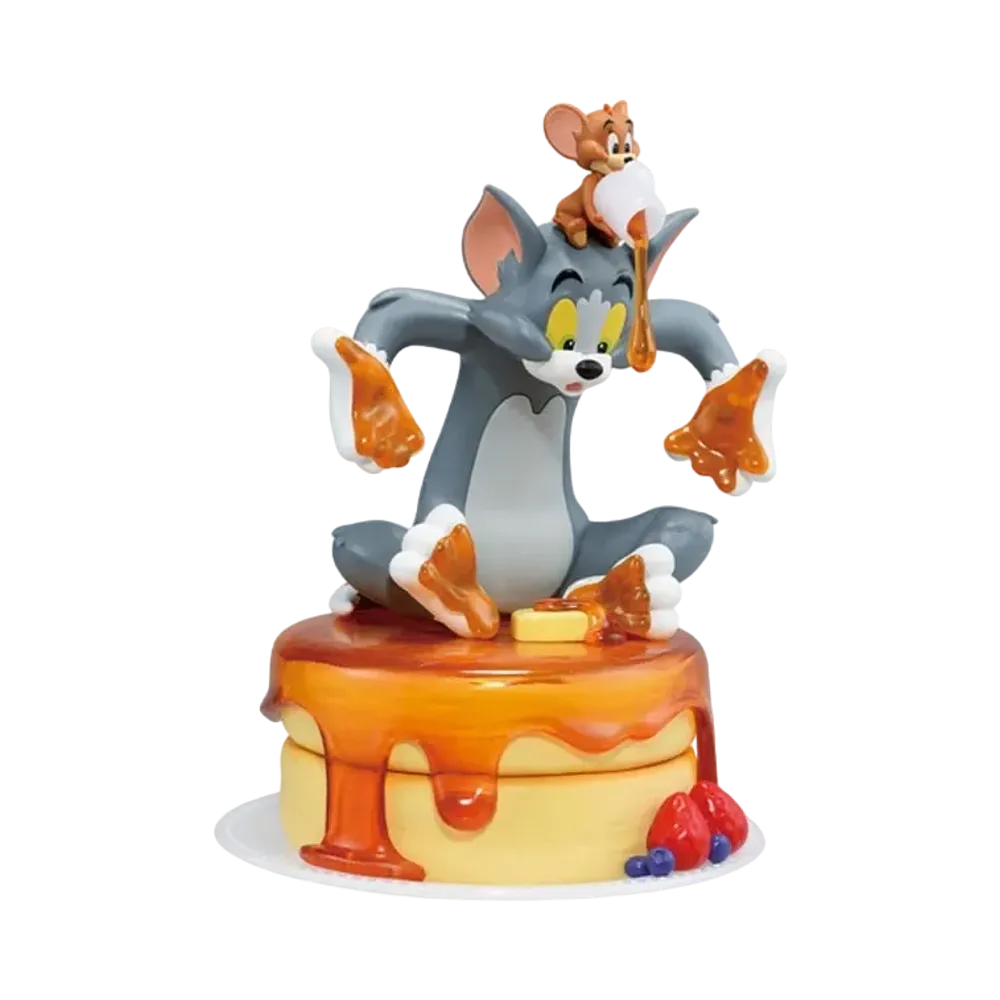 BANDAI "Ichiban Kuji" -Tom and Jerry Yummy Funny House!- A Prize TOM and JERRY Pancake Figure