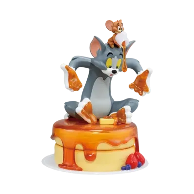 BANDAI "Ichiban Kuji" -Tom and Jerry Yummy Funny House!- A Prize TOM and JERRY Pancake Figure