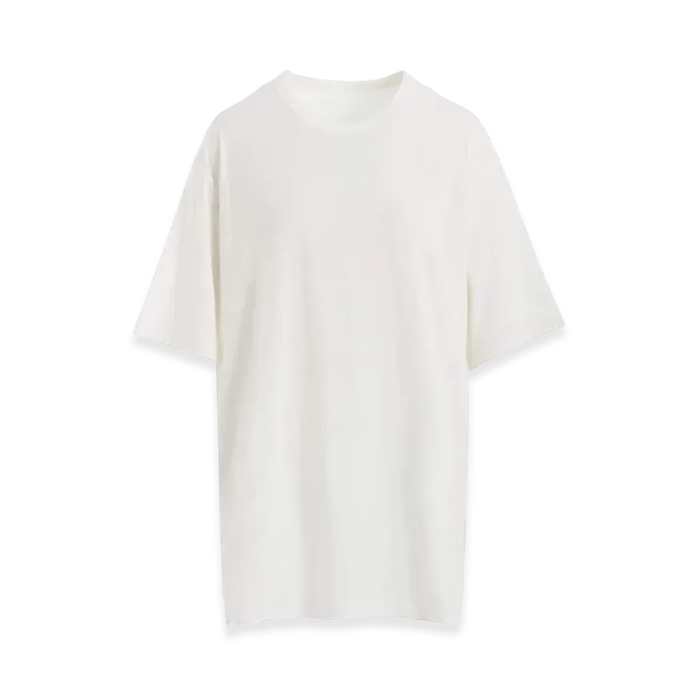 Yohji Yamamoto High Gauge Airy Jersey Pt Big Short Slv T A "Off White"