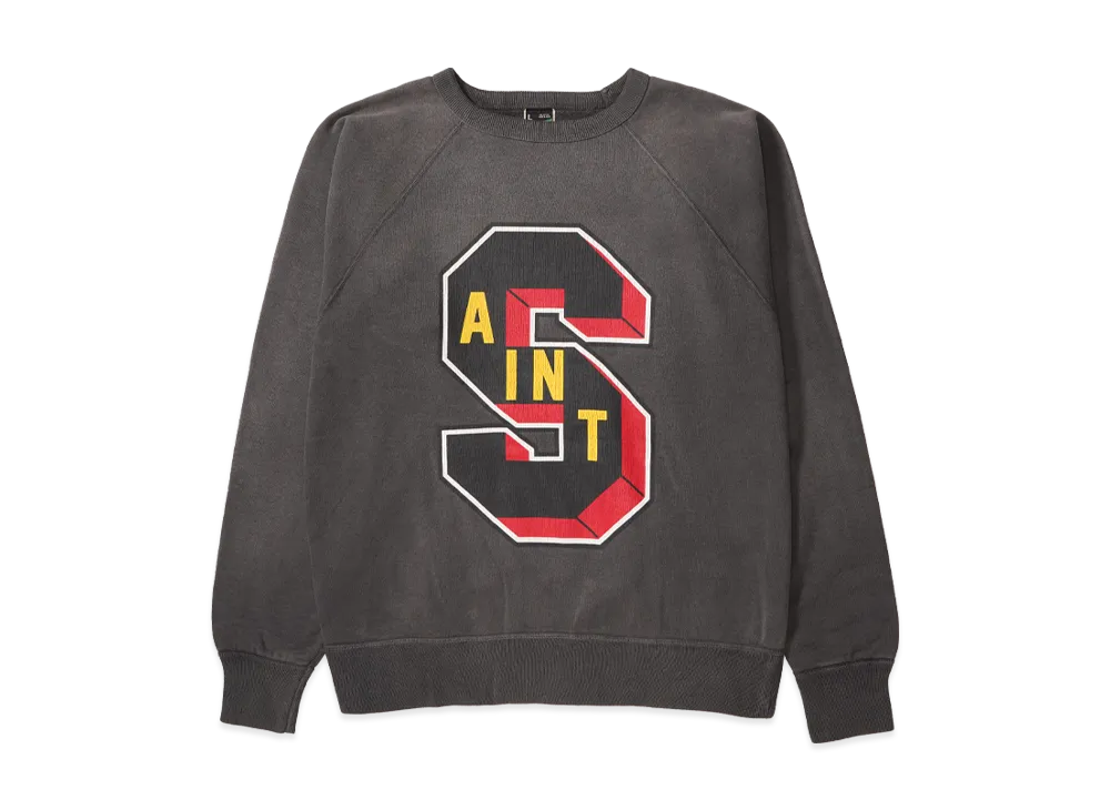 SAINT Mxxxxxx x Denim Tears Crew Sweat "Black"