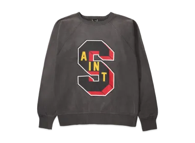 SAINT Mxxxxxx x Denim Tears Crew Sweat "Black"