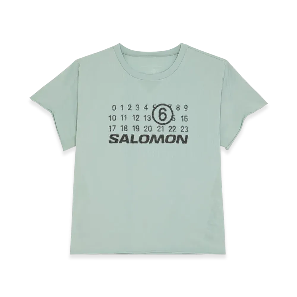 MM6 Maison Margiela x Salomon Women's Seamless T-Shirt "Light Blue"