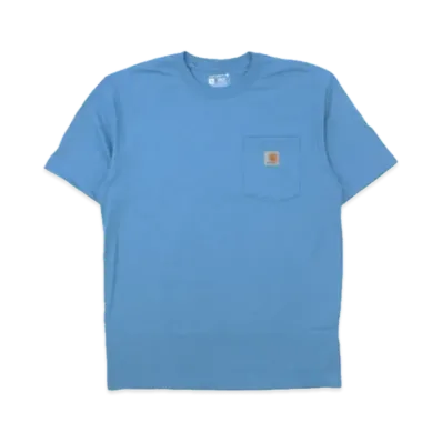 Carhartt Relaxed Fit Heavyweight Short-Sleeve Pocket T-Shirt "Blue Lagoon Heather"