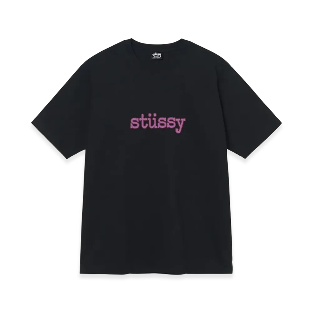 Stussy Typewriter Tee "Black"