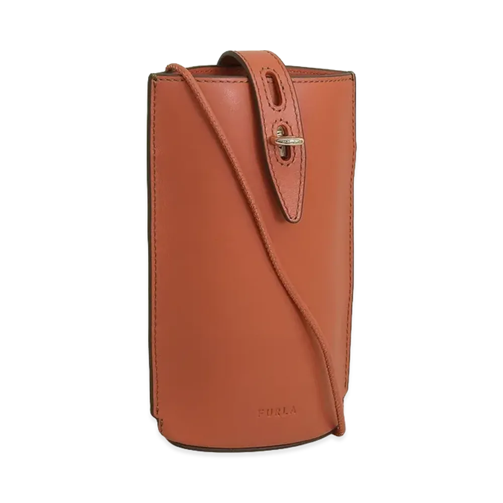 FURLA Mini Vertical Crossbody "Brown"