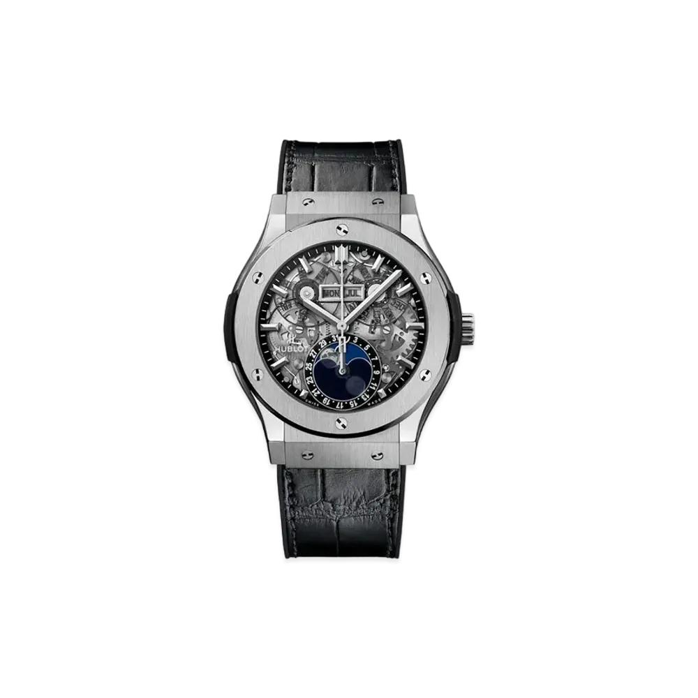 HUBLOT Classic Fusion Aerofusion Moonphase Titanium 45mm