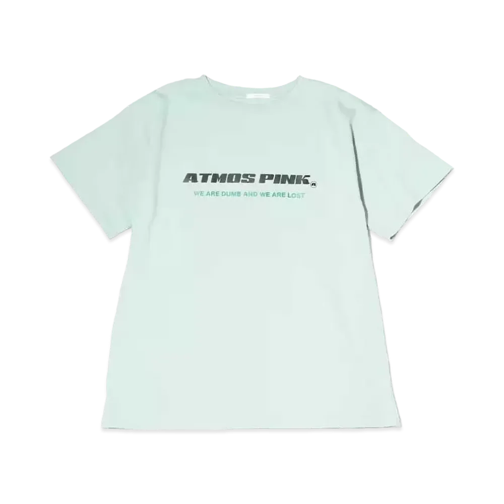 atmos pink Front Logo Big T "Mint"
