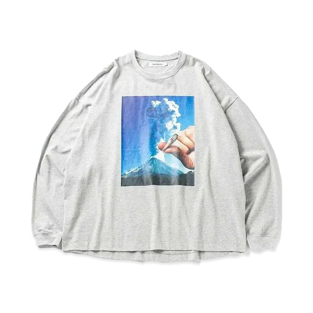 TIGHTBOOTH Volcano L/S T-shirt "Grey"