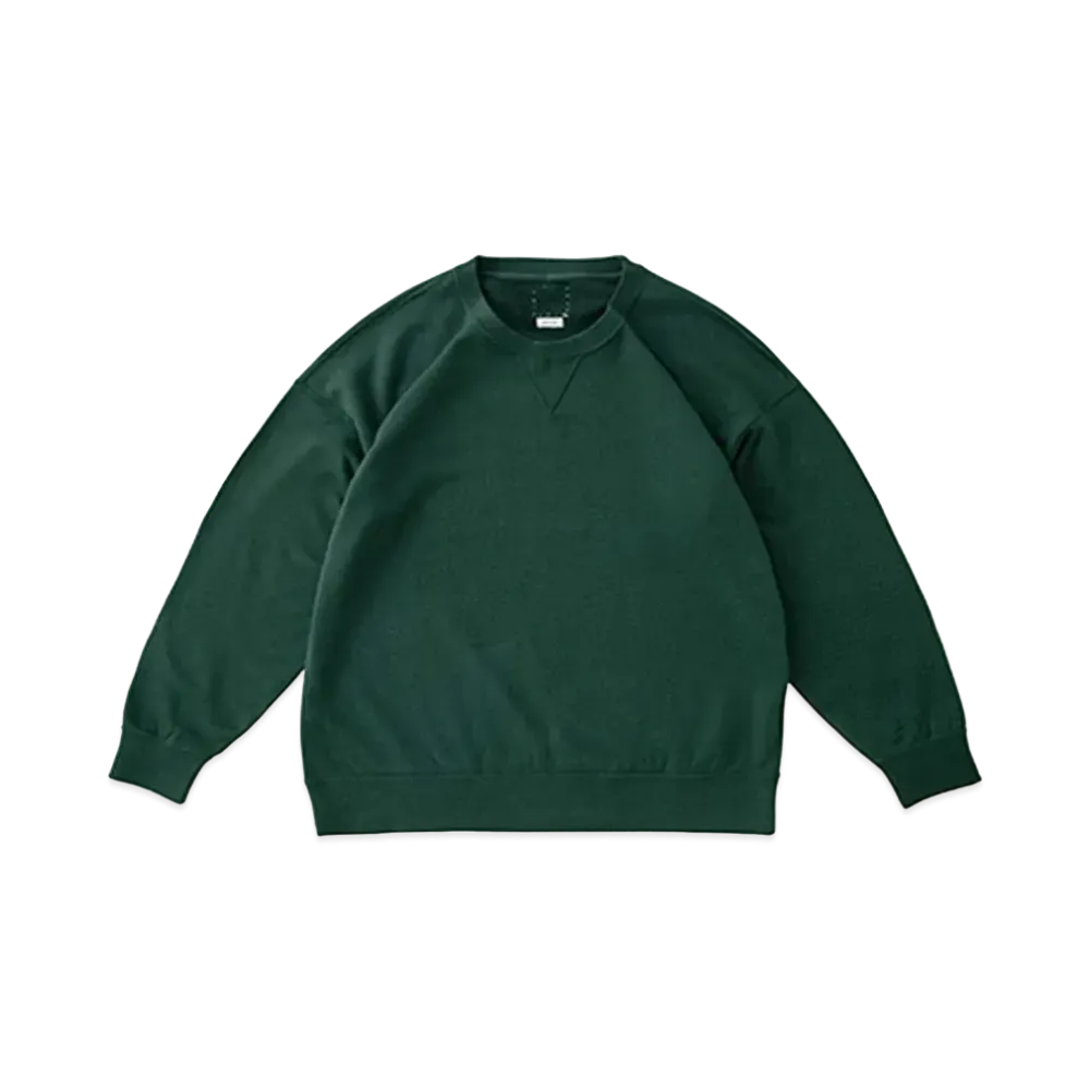 visvim JUMBO SWEAT L/S (C/WS) "Green"