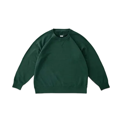 visvim JUMBO SWEAT L/S (C/WS) "Green"