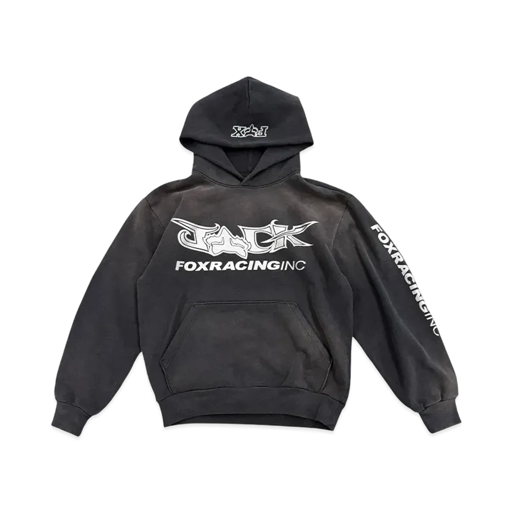 Travis Scott Cactus Jack x Fox Racing Hoodie I "Black"