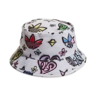 adidas JEREMY SCOTT Bucket Hat "White"