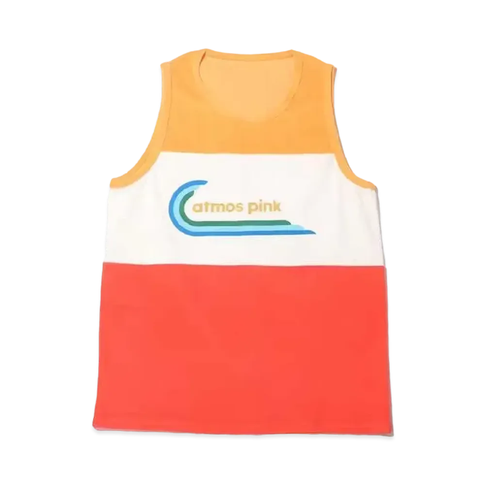 atmos pink Pile Big Tank "Orange"