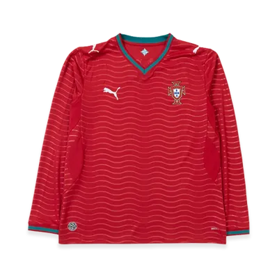 PUMA Soccer 2026 Portugal Home Long Sleeve Jersey "Club Red"