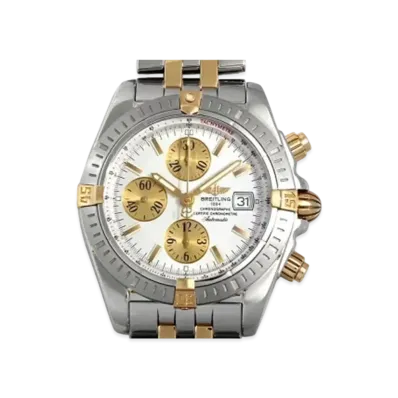 Breitling Chronomat Evolution Vicolo "Silver/Yellow Gold/Stainless Steel"