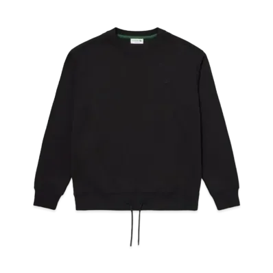 LACOSTE Hem Dross Tring Crew Neck Sweat "Black"