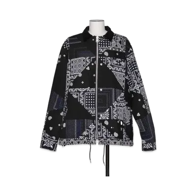 sacai Hank Willis Thomas / Archive Print Mix Blouson "Multi"