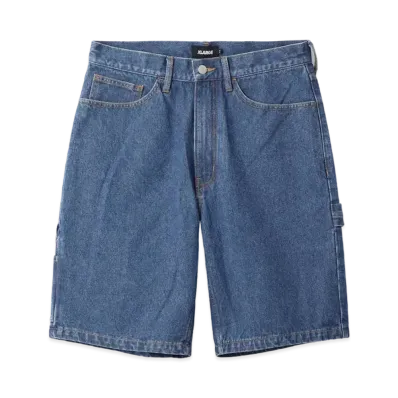 XLARGE EMBROIDERY DENIM SHORTS XLARGE "Light Indigo"