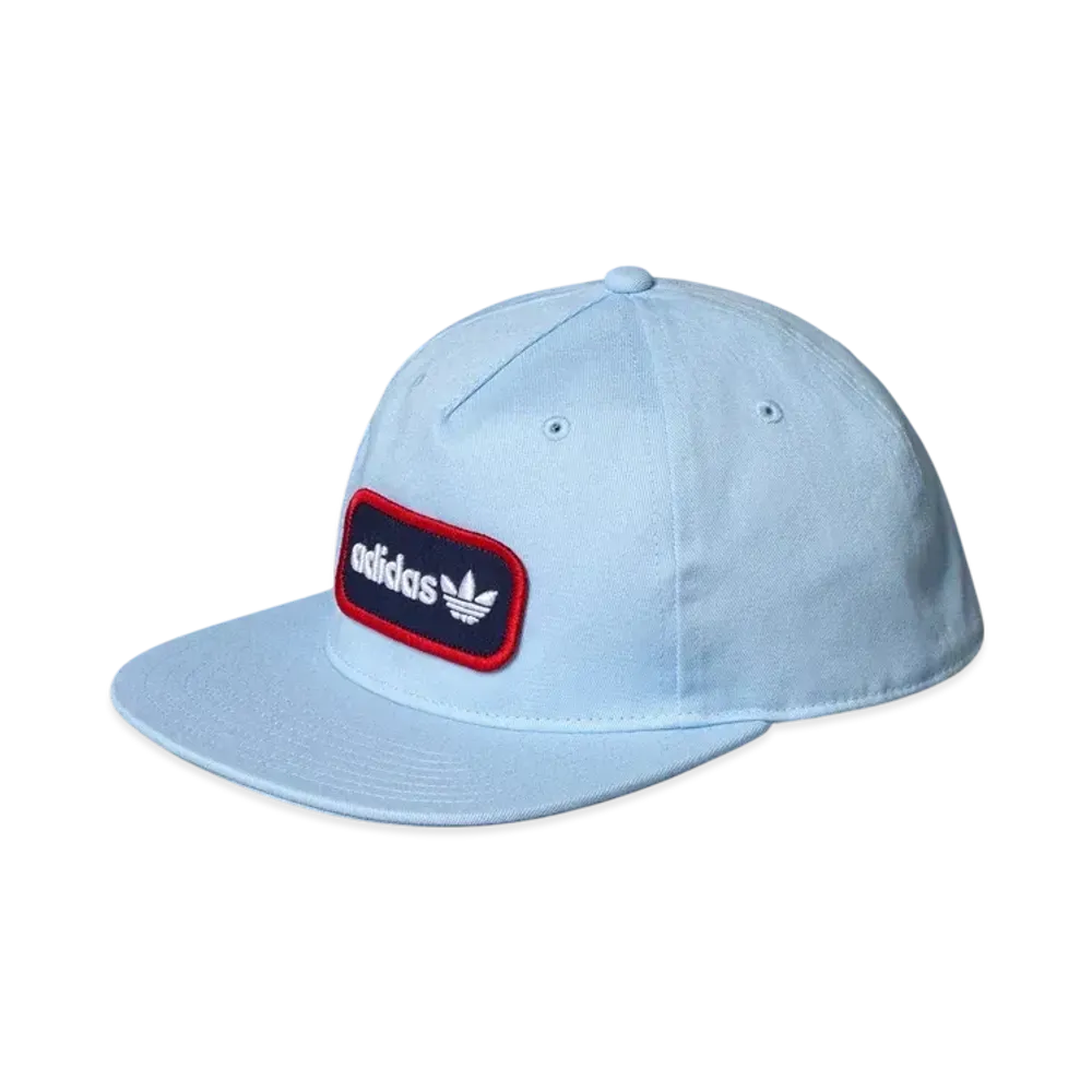 adidas Originals Golf Patch Flat Bill Cap "Clear Sky"