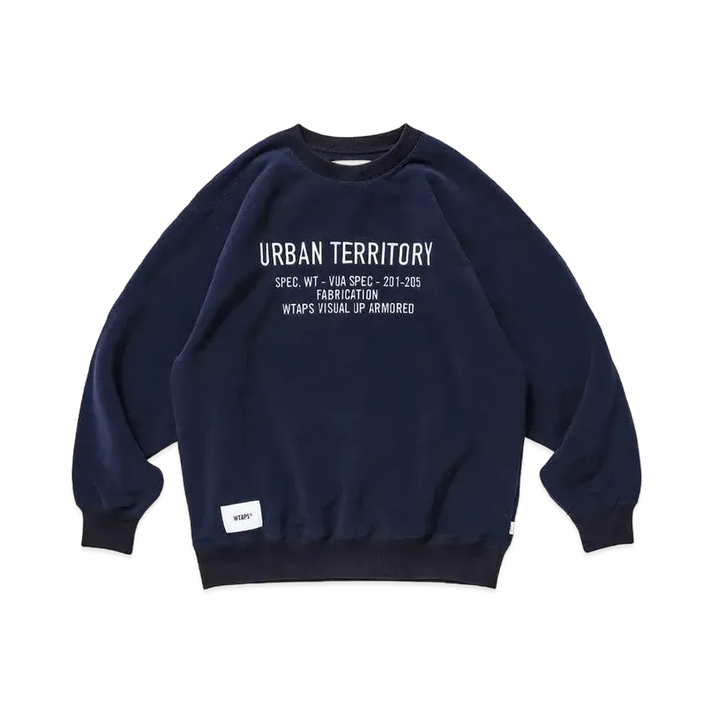 WTAPS 20AW Crucible / Crew Neck / Fleece "Navy"