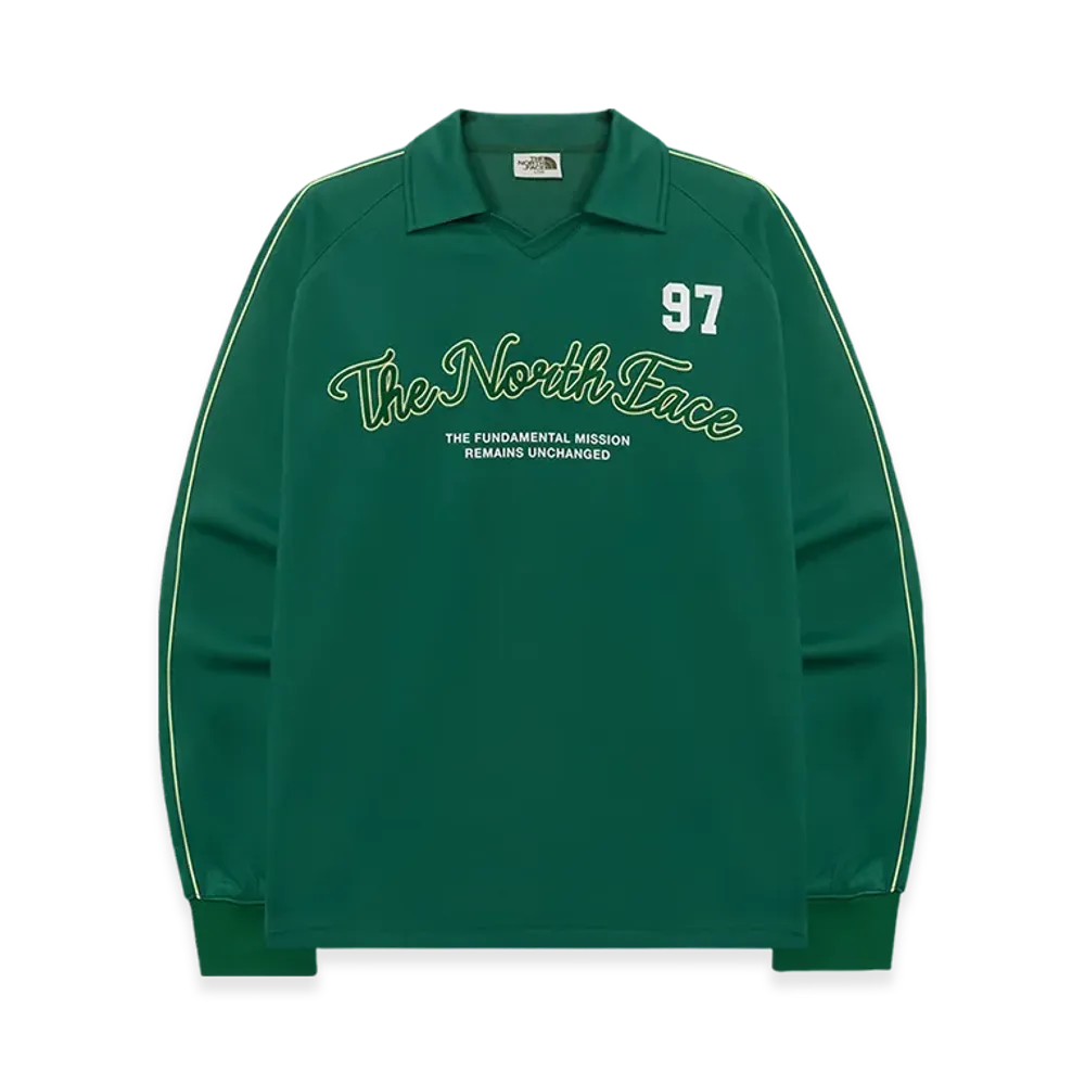 The North Face TNF Crew Collar L/S Tee - 25SS "Green"