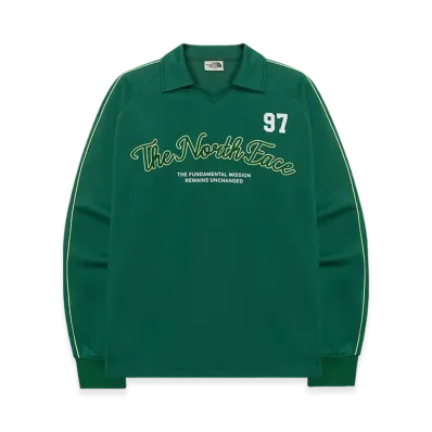 The North Face TNF Crew Collar L/S Tee - 25SS "Green"