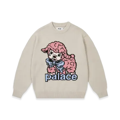 PALACE Lamb Knit "White"