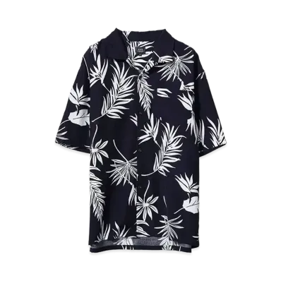 RATS ALOHA S/S SHIRT "NAVY"