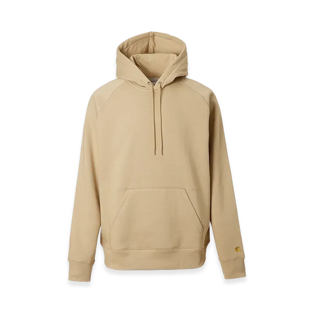 Carhartt WIP Hooded Chase Sweatshirt "Sable/Gold"