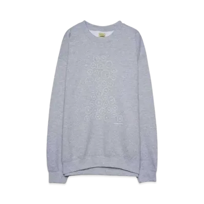 High Scream Center BUTTON BADGES ver2 SWEAT SHIRT "GRAY"