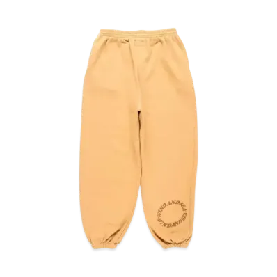 SAINT MXXXXXX x WIND AND SEA Circle Sweat Pants "Tan"