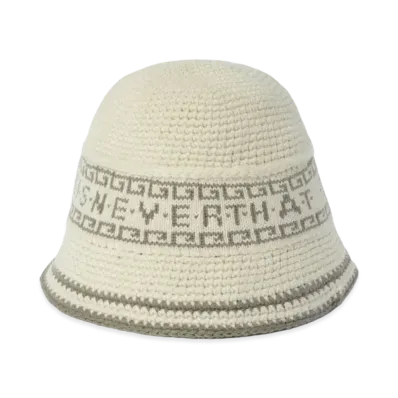 thisisneverthat Crochet Bucket Hat "Ivory"