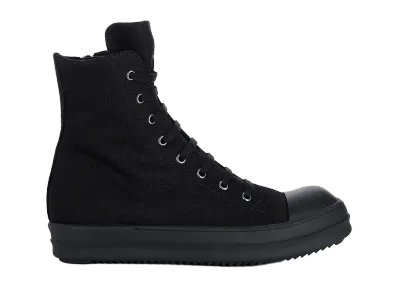 Rick Owens Women's DRKSHDW FW25 Concordians Sneaks "All Black"