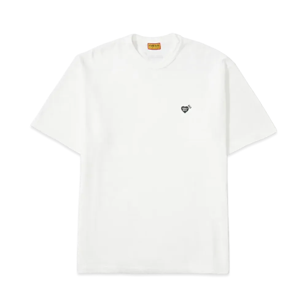 HUMAN MADE Heart Badge T-Shirt "White"